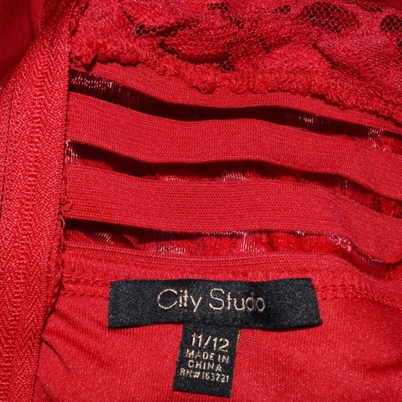 City Studio Dress size 11/12 - Picture 6 of 7